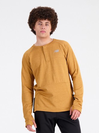 New Balance NB Heat Grid Crew Shirt - Men's 3