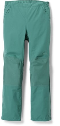 Soft Rain Trousers Loose Men Rain Pants Solid Color Fishing Climbing Rain  Trousers Riding