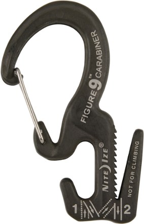 Nite Ize Figure 9 Carabiner Rope Tightener with 3.5 mm Cord - Package of 2 2