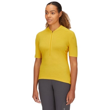 Rab Cindercrino Zip Tee Cycling Jersey - Women's 5