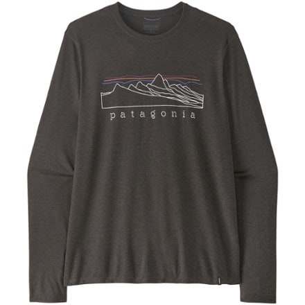 Patagonia Capilene Cool Trail Graphic Long-Sleeve Shirt - Men's 0