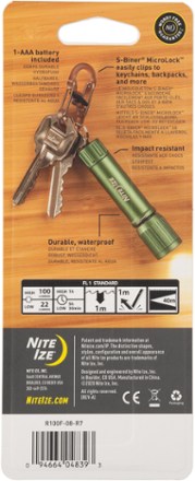Nite Ize Radiant 100 Keychain Flashlight REI Co-op