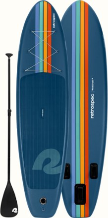 Retrospec Weekender 2 Inflatable Stand Up Paddle Board with Paddle - 10'6" 1
