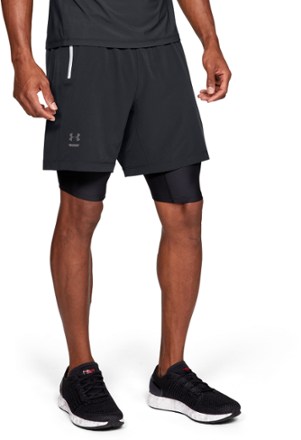 under armour men's 2 in 1 shorts