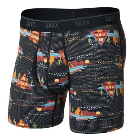 Saxx Quest Quick-Dry Boxer Briefs - Men's 0