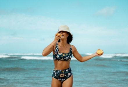 SEPTEMBER Jane Surf Bikini Swimsuit Top - Women's 6