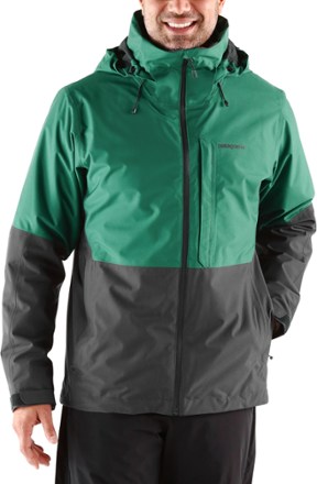 patagonia snowshot jacket micro green