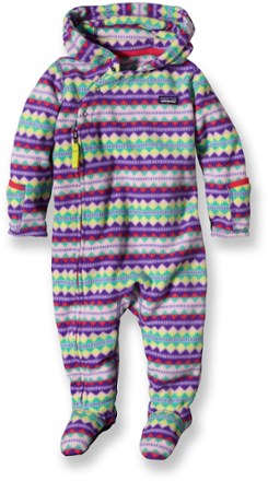 patagonia baby fleece bunting