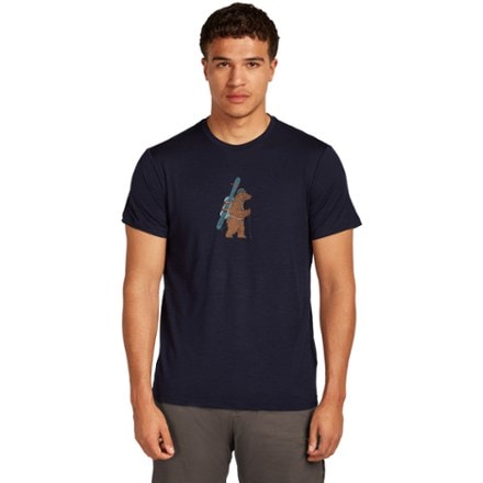 Icebreaker Merino 150 Tech Lite Bear Tour T-Shirt 1