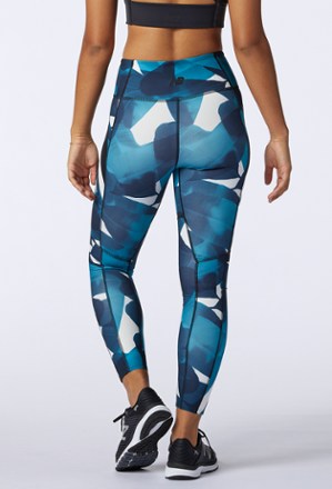 New Balance Transform 7/8 NBSleek Printed Tights - Women's 1