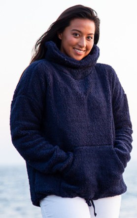 Carve Designs Roley Cowl Fleece Pullover - Women's 4