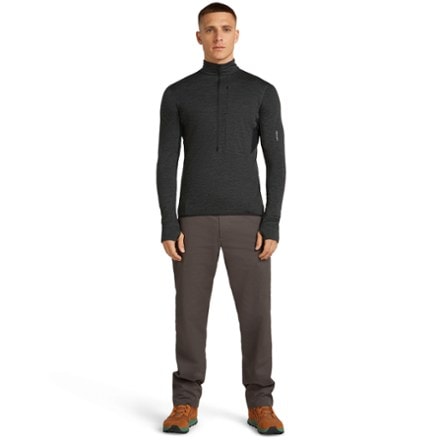 Icebreaker Merino Blend 200 RealFleece Descender Long-Sleeve Half-Zip Jacket - Men's 2