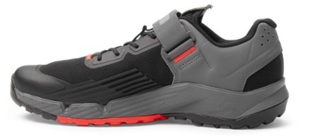 Five Ten Trailcross Clip-In Mountain Bike Shoes - Men's Left view (Core Black/Grey Three)