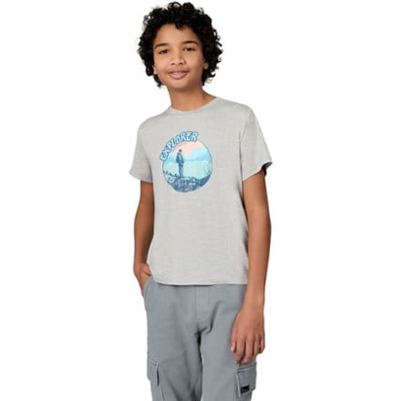 Free Country Super Soft Graphic Crew T-Shirt - Kids' 0