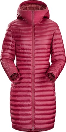 women wool ribbed knitted coat