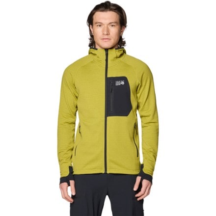Mountain Hardwear Polartec Power Grid Full-Zip Hoody - Men's 1