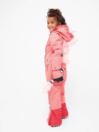 WeeDo UNIDO Silver Unicorn Snowsuit - Kids' 4
