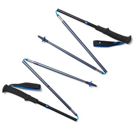 Black Diamond Distance Z Trekking Poles - Pair 1