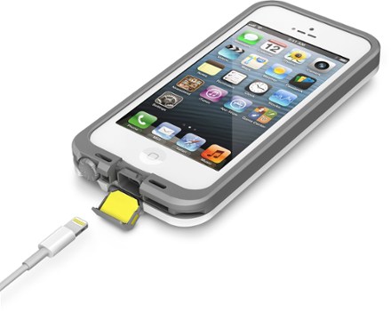 Port detail for lightning attachment (White)