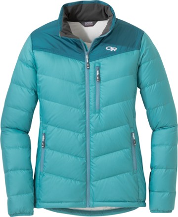 outdoor research transcendent down jacket womens