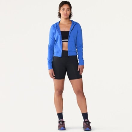 Vuori Halo Mini Full-Zip Hoodie - Women's 3