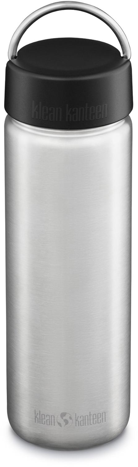 Recycled Stainless-Steel Water Bottle with Loop Cap - 27 fl. oz.