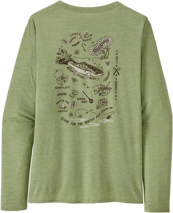 Patagonia Capilene Cool Daily Graphic Waters Long-Sleeve Shirt - Women's 0