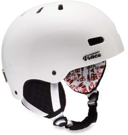 burton red trace helmet