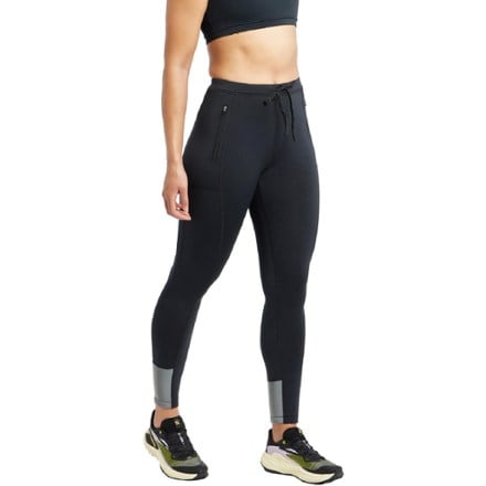 Oiselle Fireglow Fleece Tights - Women's 2