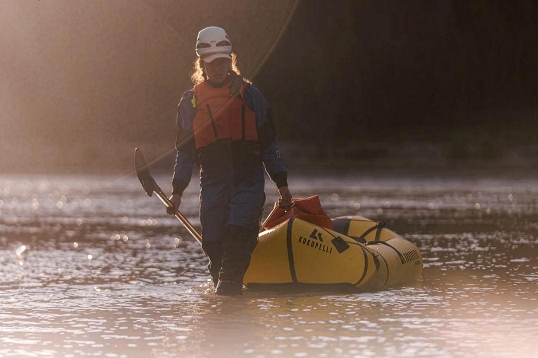 Location Image for Nirvana Self-Bailing Packraft with TiZip Storage