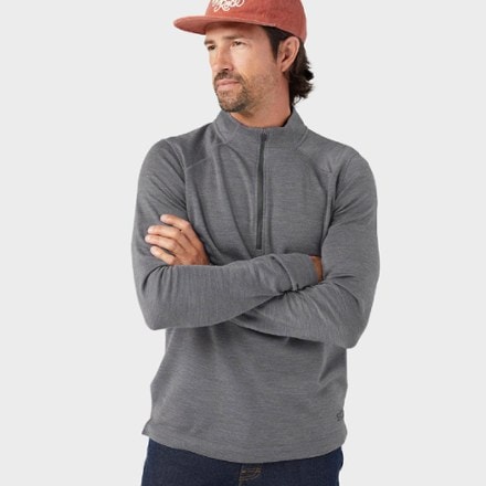 Stio Basis PeakWool Midweight Half-Zip Base Layer Top - Men's 4
