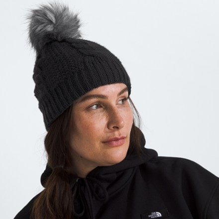 The North Face Oh Mega Fur Pom Beanie - Women's 1