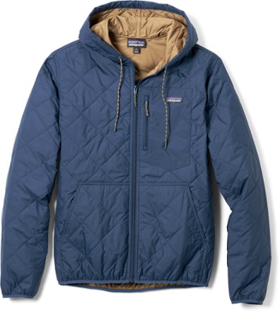 파타고니아 맨 자켓 Patagonia Diamond Quilted Insulated Bomber Hoodie - Mens