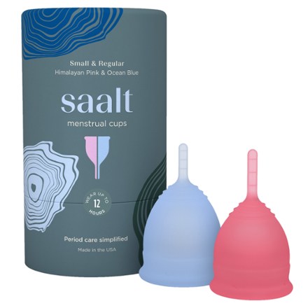 Saalt Menstrual Cup Duo Pack - Small/Regular - Set of 2 1