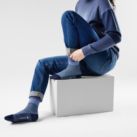 Smartwool Everyday Popcorn Cable Crew Socks - Women's 1