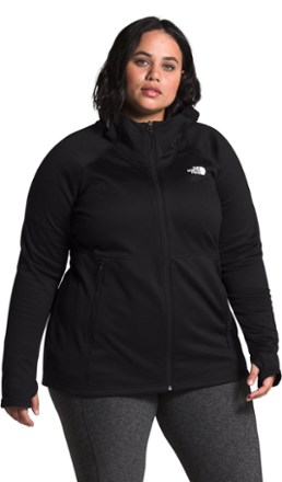 plus size north face fleece