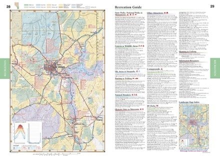 Benchmark Maps Nevada Road & Recreation Atlas 1