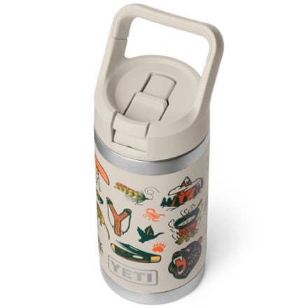 YETI Rambler Jr. Vacuum Water Bottle with Straw Cap - 12 fl. oz. 2