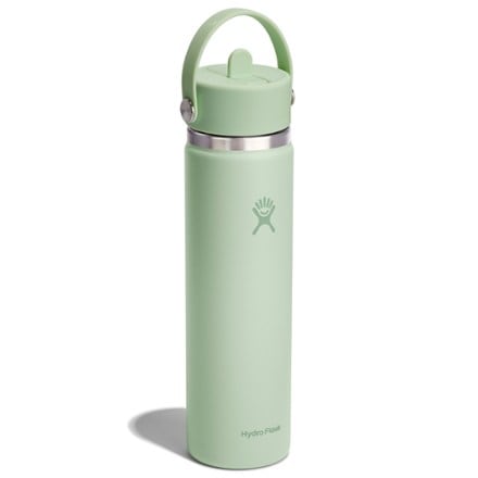 Hydro Flask Wide-Mouth Vacuum Water Bottle with Flex Straw Cap - 24 fl. oz. 1