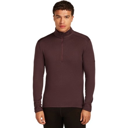 Icebreaker Merino 260 Tech Long-Sleeve Half-Zip Base Layer Top - Men's 0