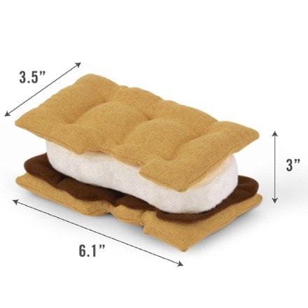 Play Pet Brands Camp Corbin Gimme S'more Dog Toy 4