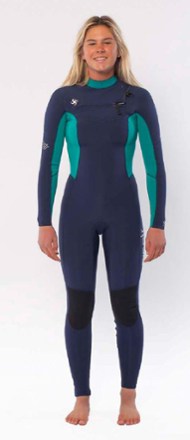 Sisstrevolution Seven Seas 3/2 Chest-Zip Full Wetsuit - Women's 0