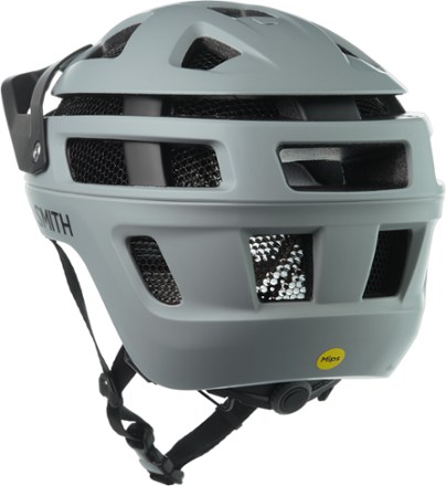 Smith Forefront 2 MIPS Bike Helmet Back view (Matte Cloudgrey)
