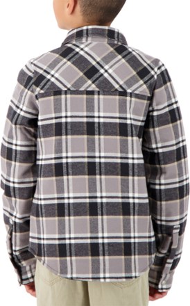 Obermeyer Avery Flannel Insulated Shirt Jacket - Berm Plaid - Boys' 2
