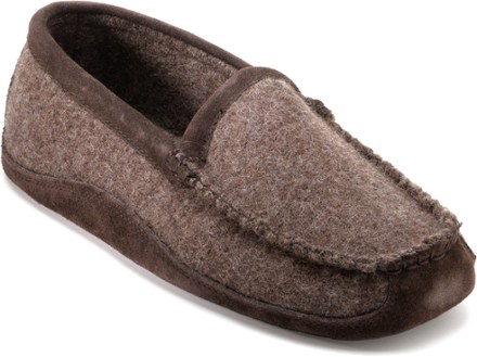 mens boiled wool slippers