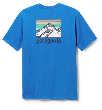 Patagonia Line Logo Ridge Pocket Responsibili-Tee T-Shirt - Mens