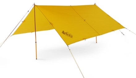 REI Co-op Flash Air Tarp Adjustable tarp poles not included (GOLDEN CREST)