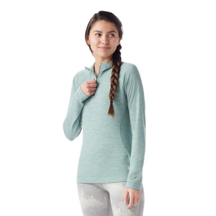Smartwool Classic Thermal Merino Quarter-Zip Base Layer Top - Women's 1