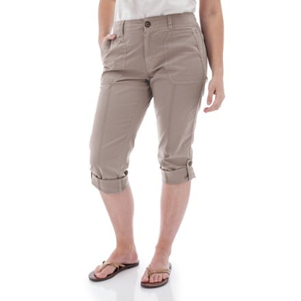 Aventura Delmar Organic Roll Tab Crop Pants - Women's 3