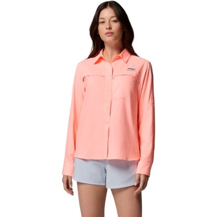 Columbia PFG Castback Woven Long-Sleeve Shirt - Women's 0